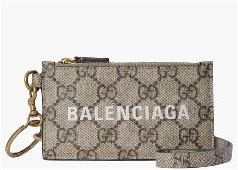 gucci x balenciaga the hacker project zip card case|Gucci and Balenciaga collaboration.